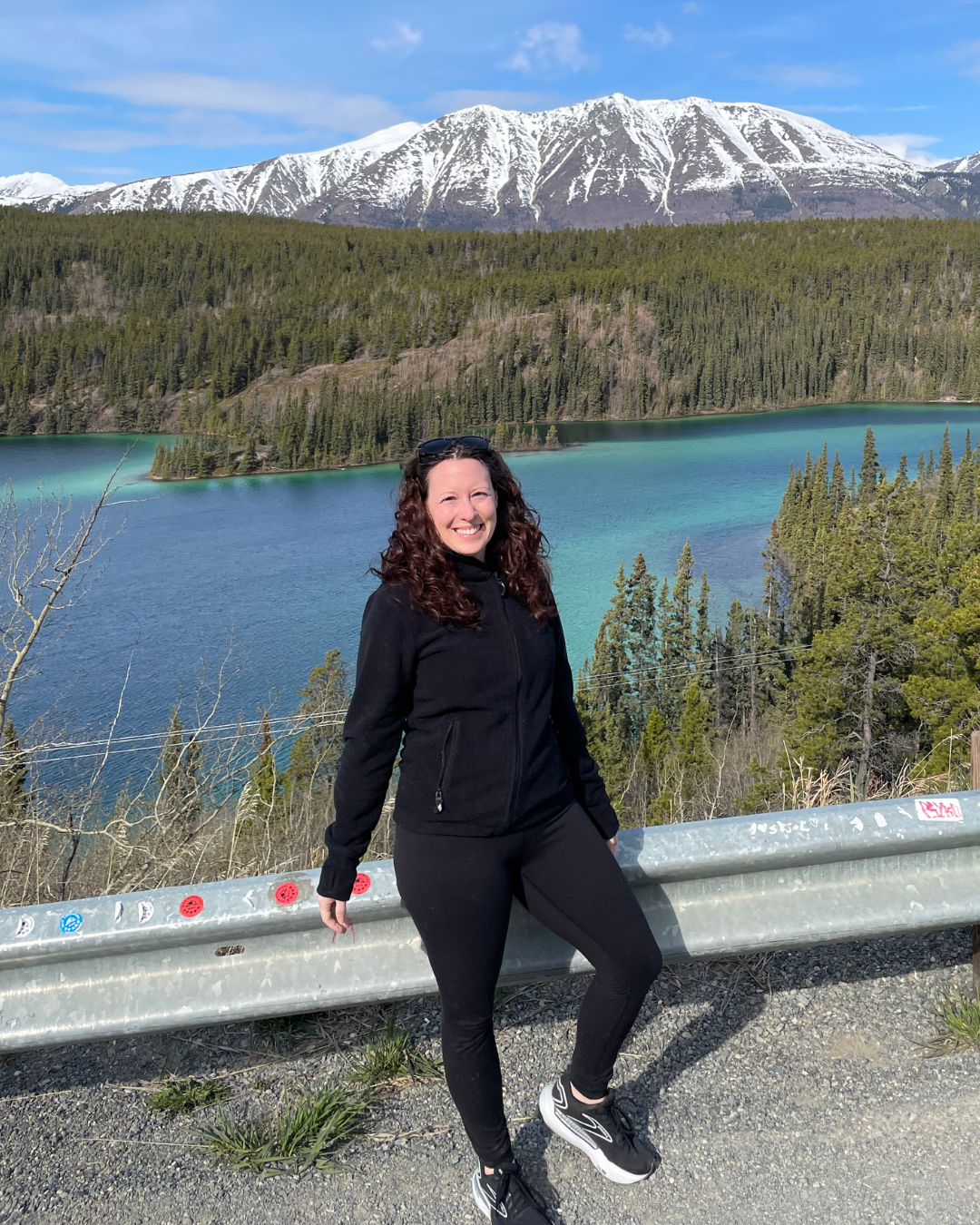 Jenn in Carcross, Yukon